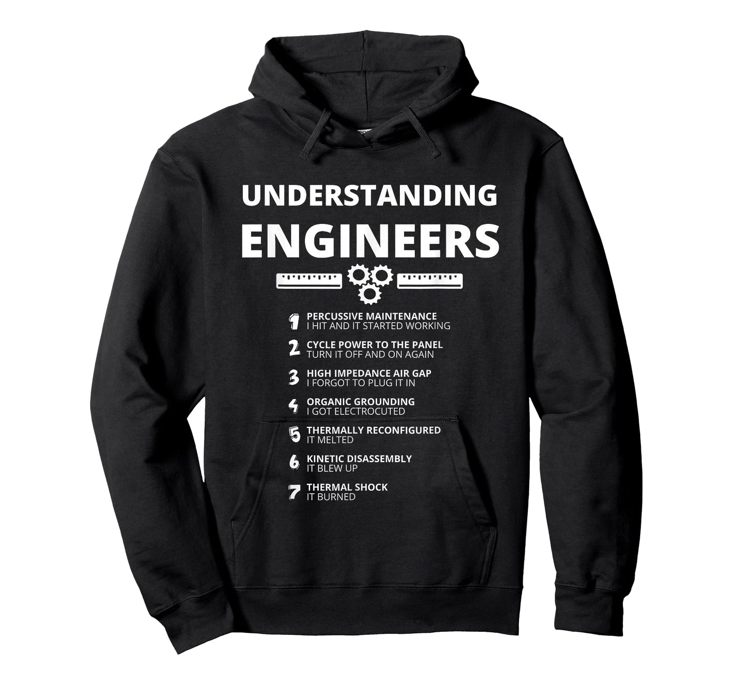 Awesome Engineering Shirts - Understanding Engineers Funny Sarcastic Engineering Gift T-Shirt