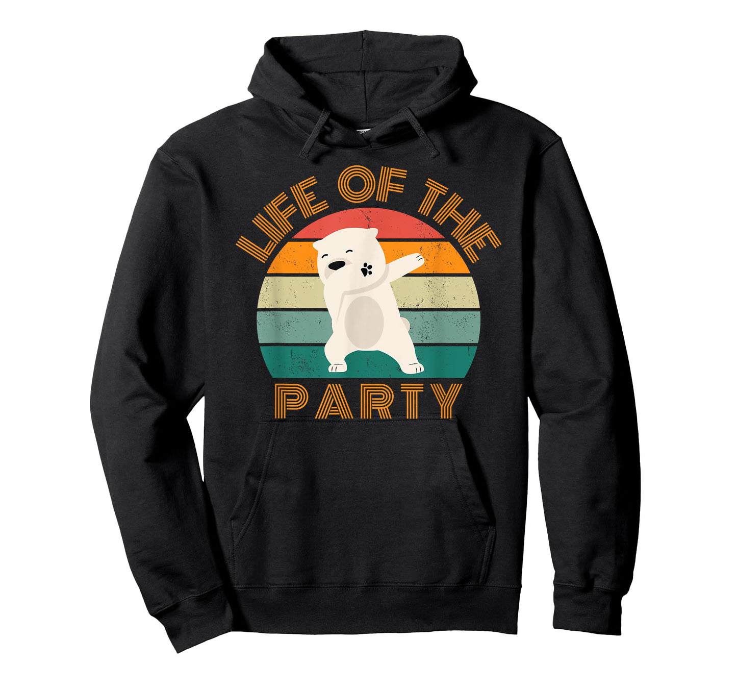 Life of the party, dabbing polar bear, birthday, Christmas T-Shirt