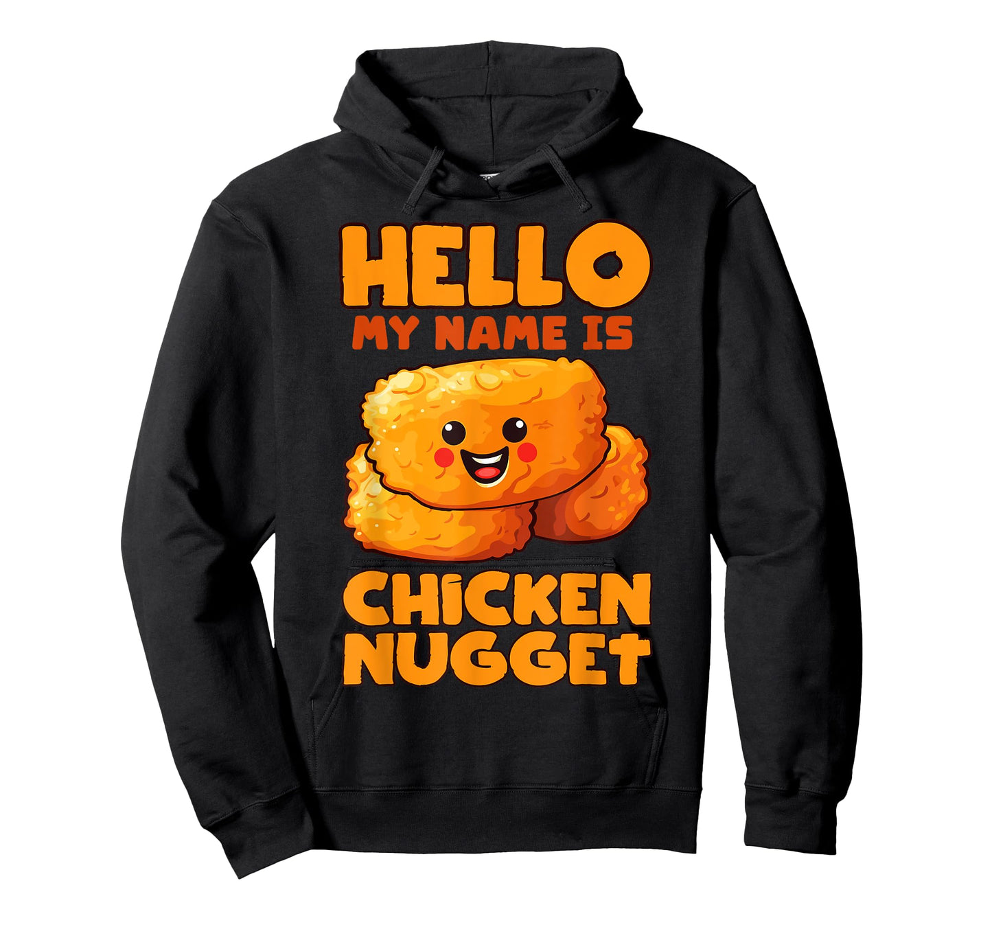 Hello My Name is Chicken Nugget Costume Kids Chicken Nugget T-Shirt