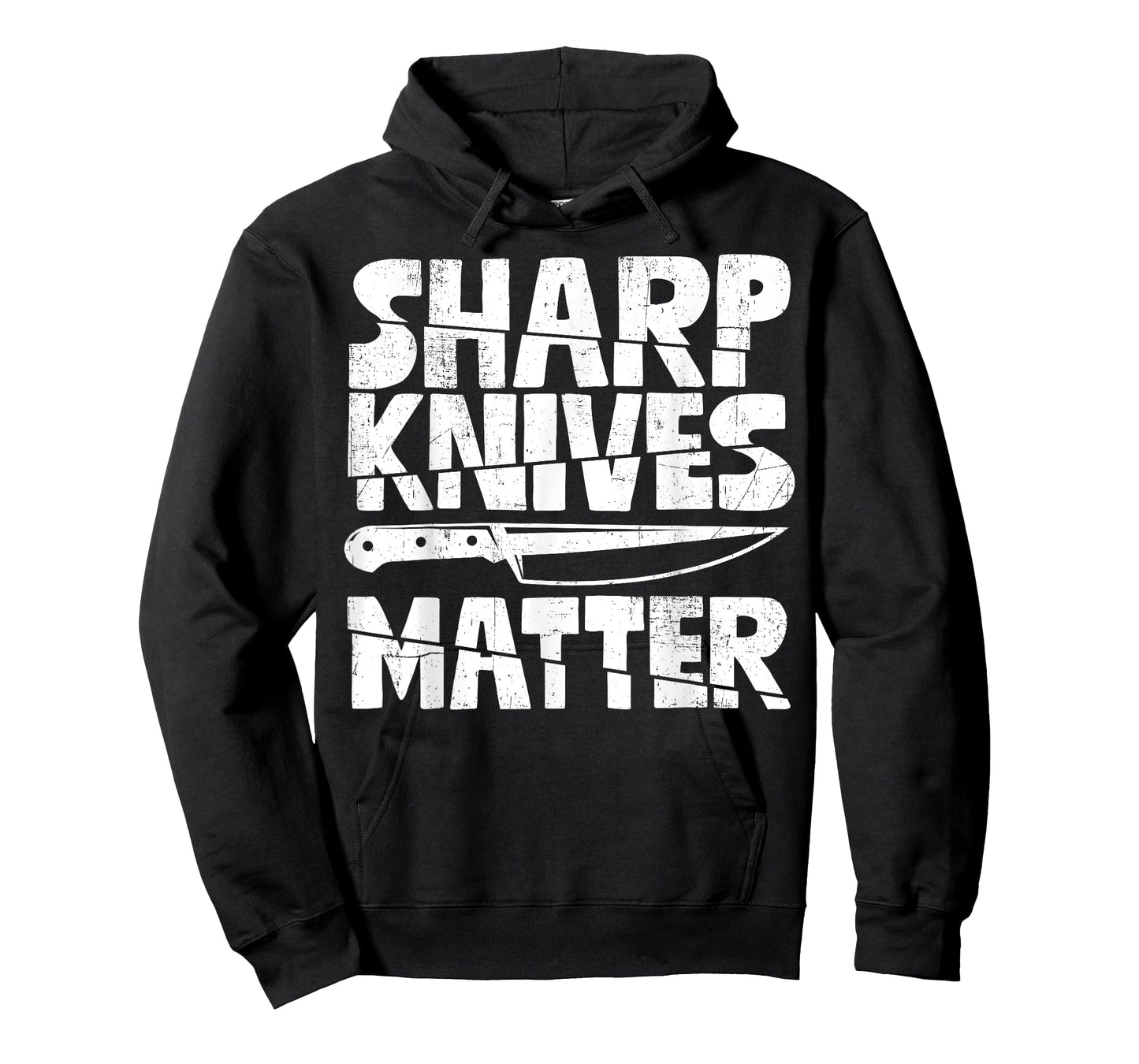 Chef Sharp Knives Matter Funny Cook Culinary Vintage T-Shirt