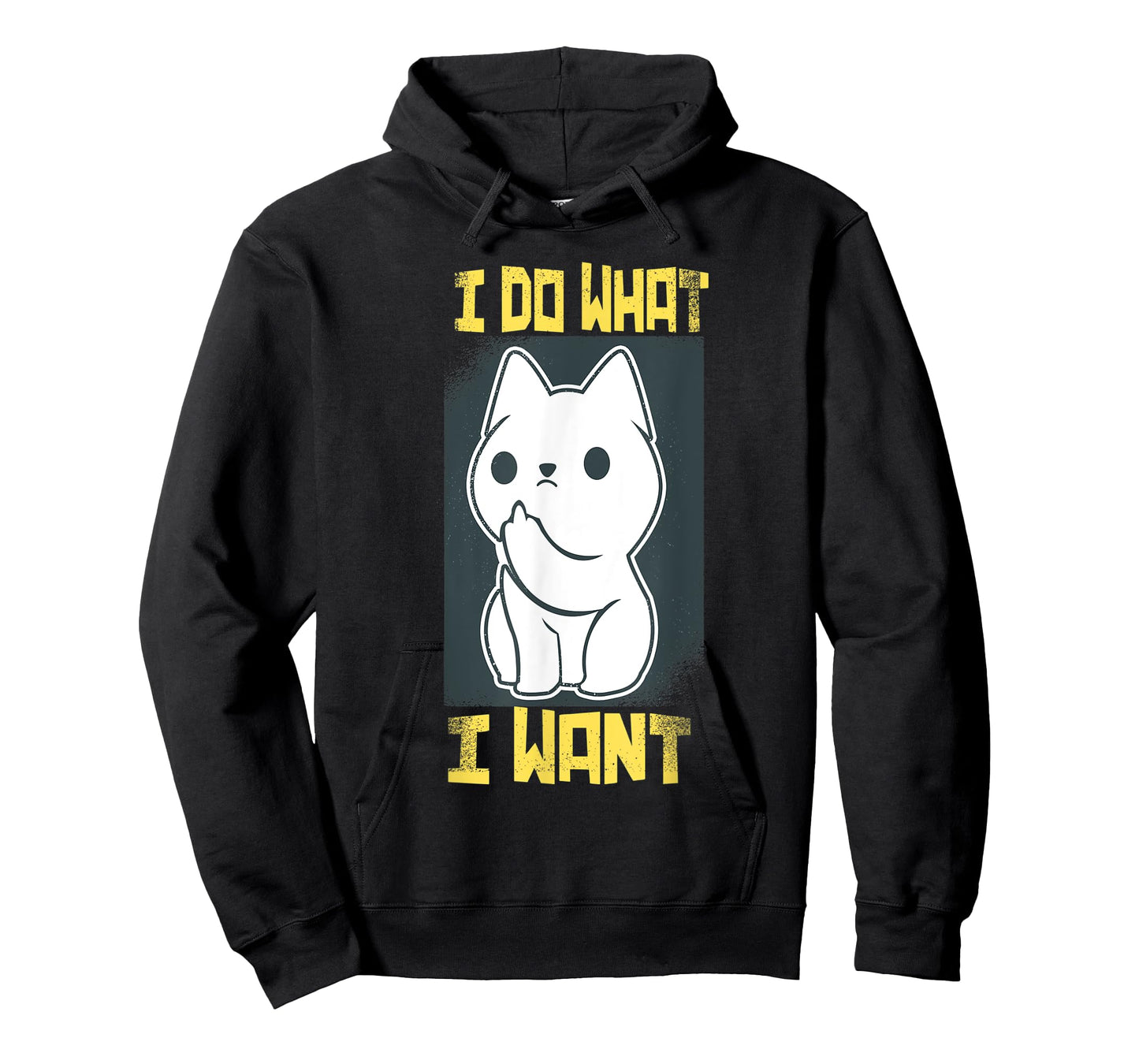 I Do What I Want Funny Cat Tee Kitten Angry Paws Cat Lovers T-Shirt for Men Women Kids