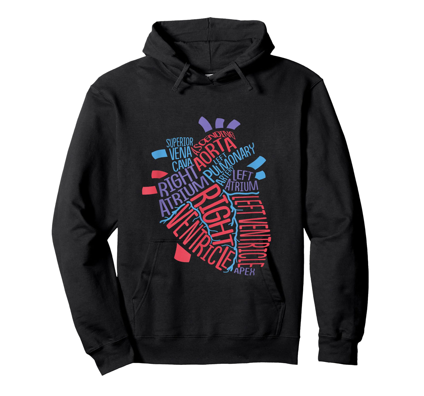 Anatomical Human Heart Cardiology Medical Cardiac Nurse T-Shirt