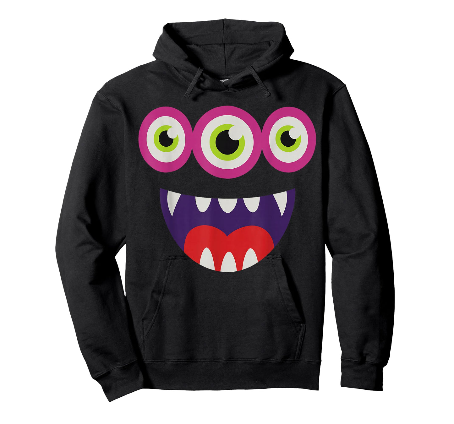 Monster Costume for Boys, Funny Three Eyes Halloween Cartoon T-Shirt