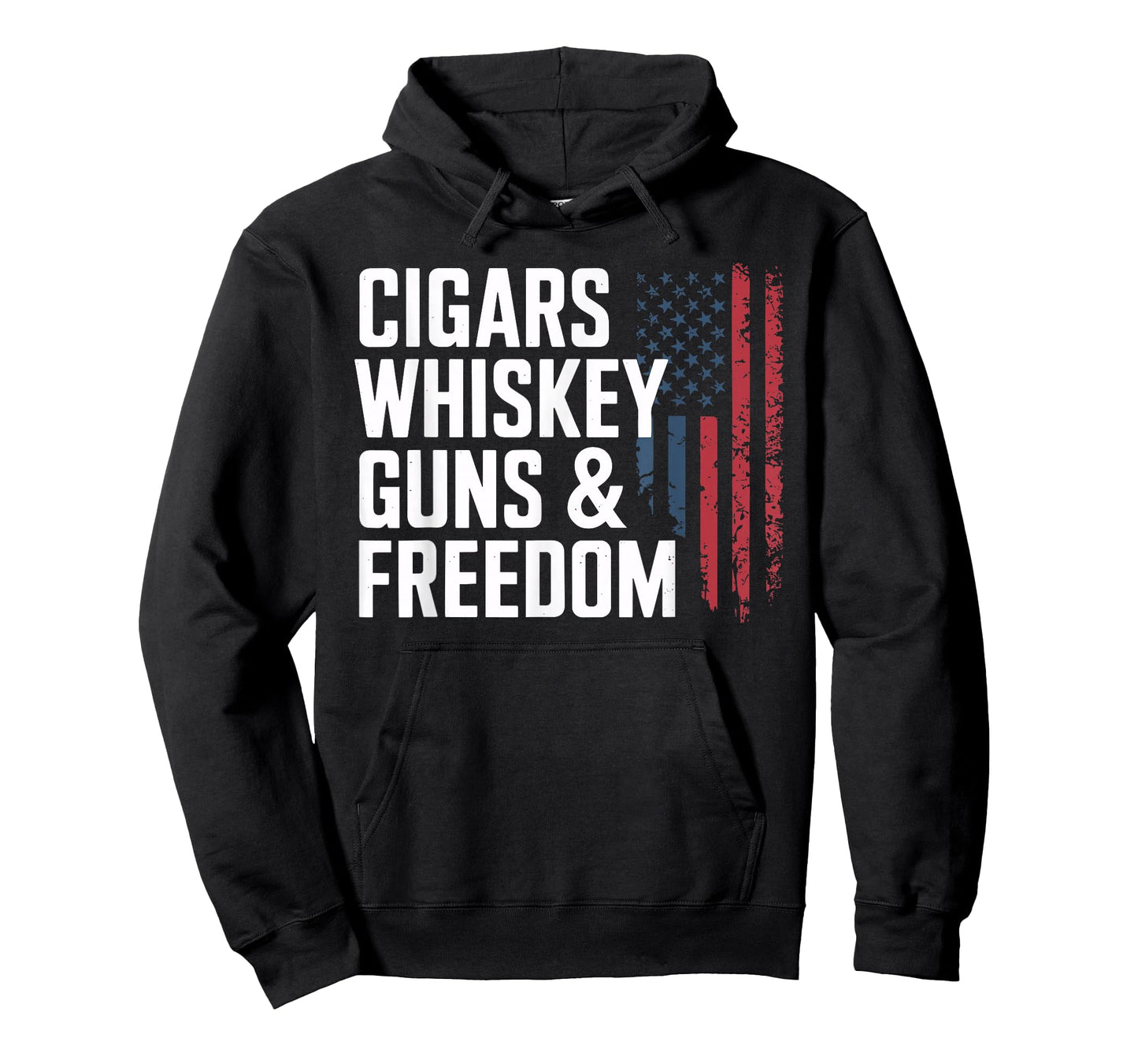 Cigars Whiskey Guns and Freedom T shirt Cigars T-Shirt