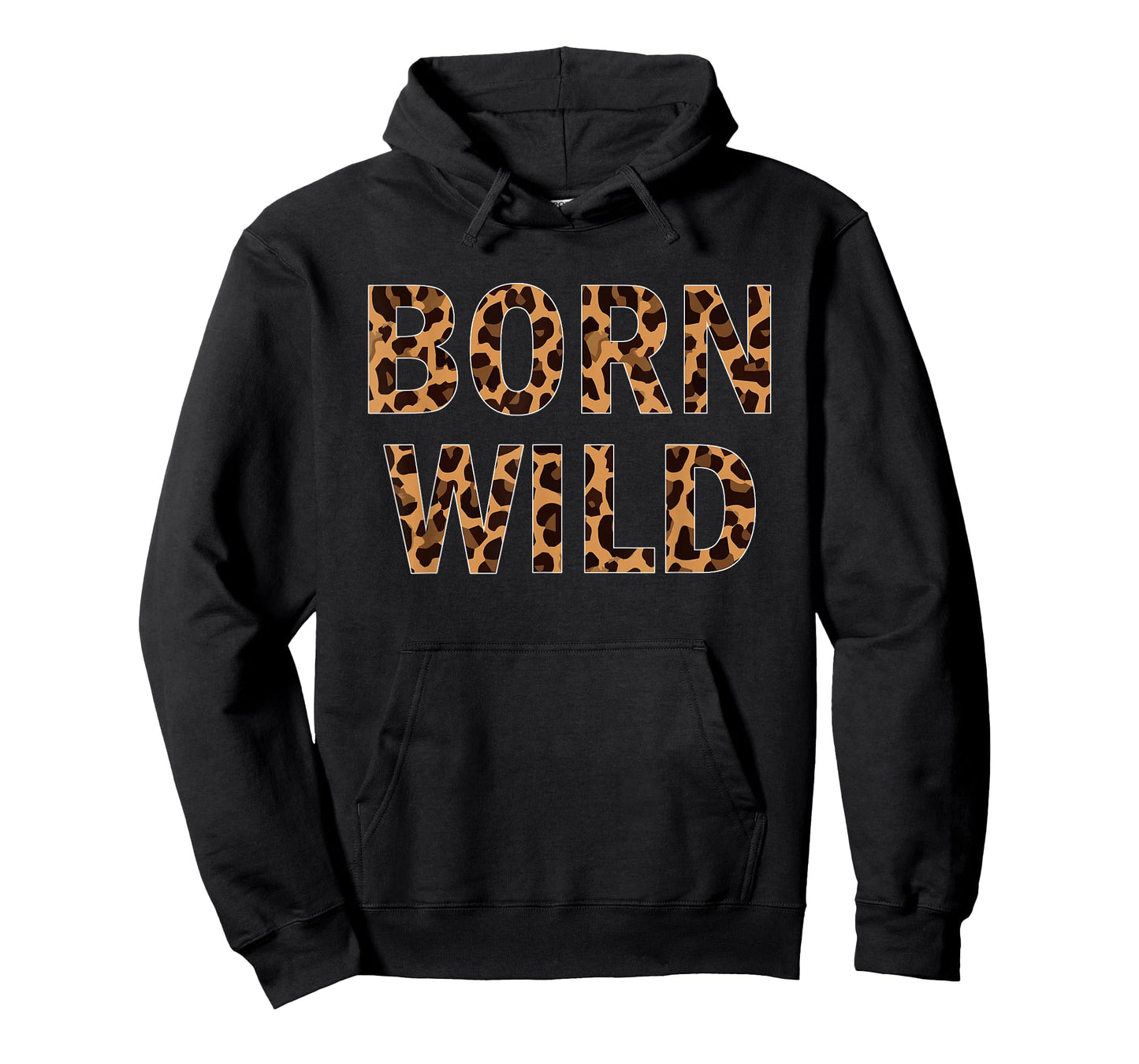 Born Wild Cheetah Animal Print Leopard Cat T-Shirt