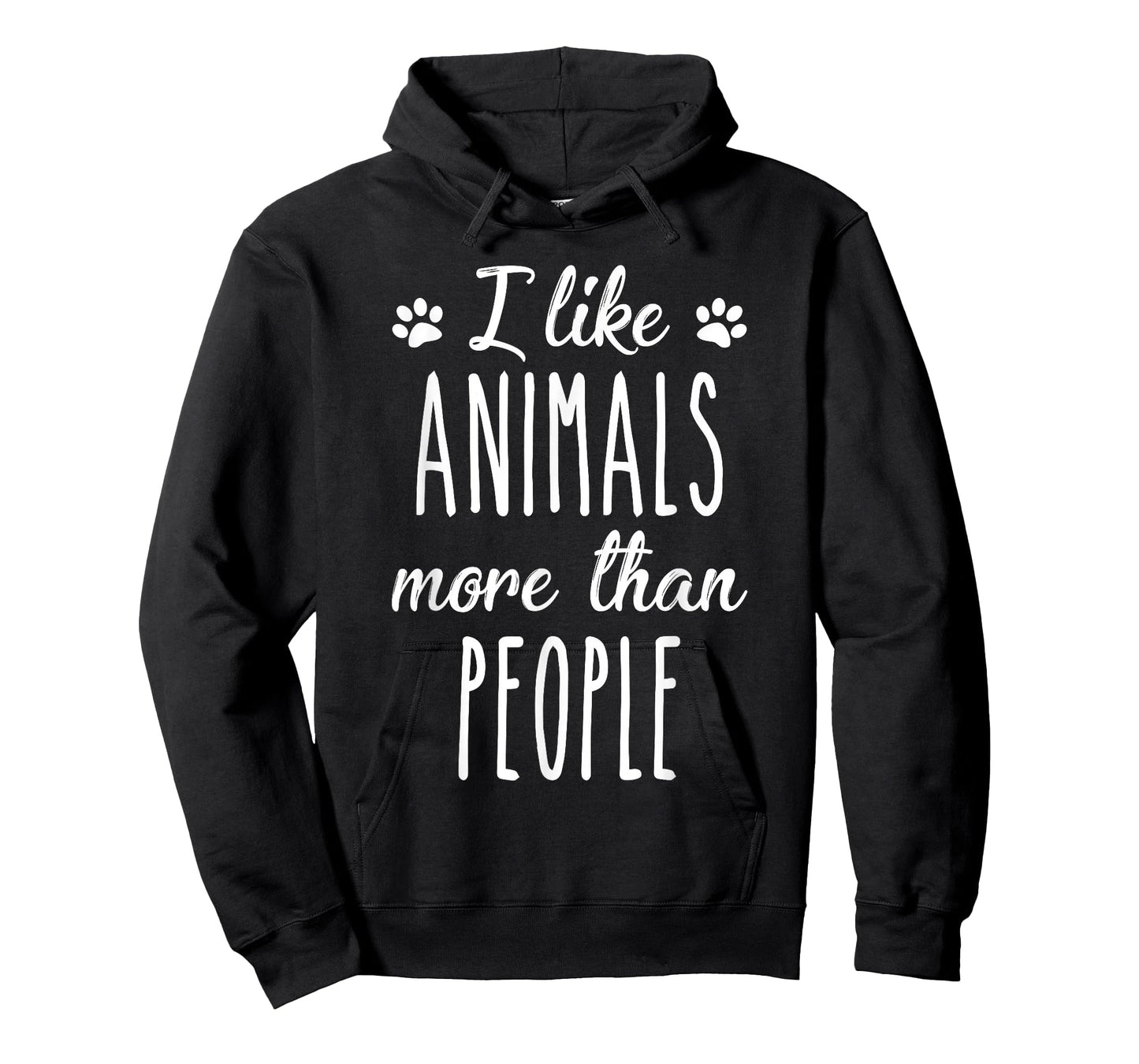 I Like Animals More Than People Animal Welfare Animal Lovers T-Shirt