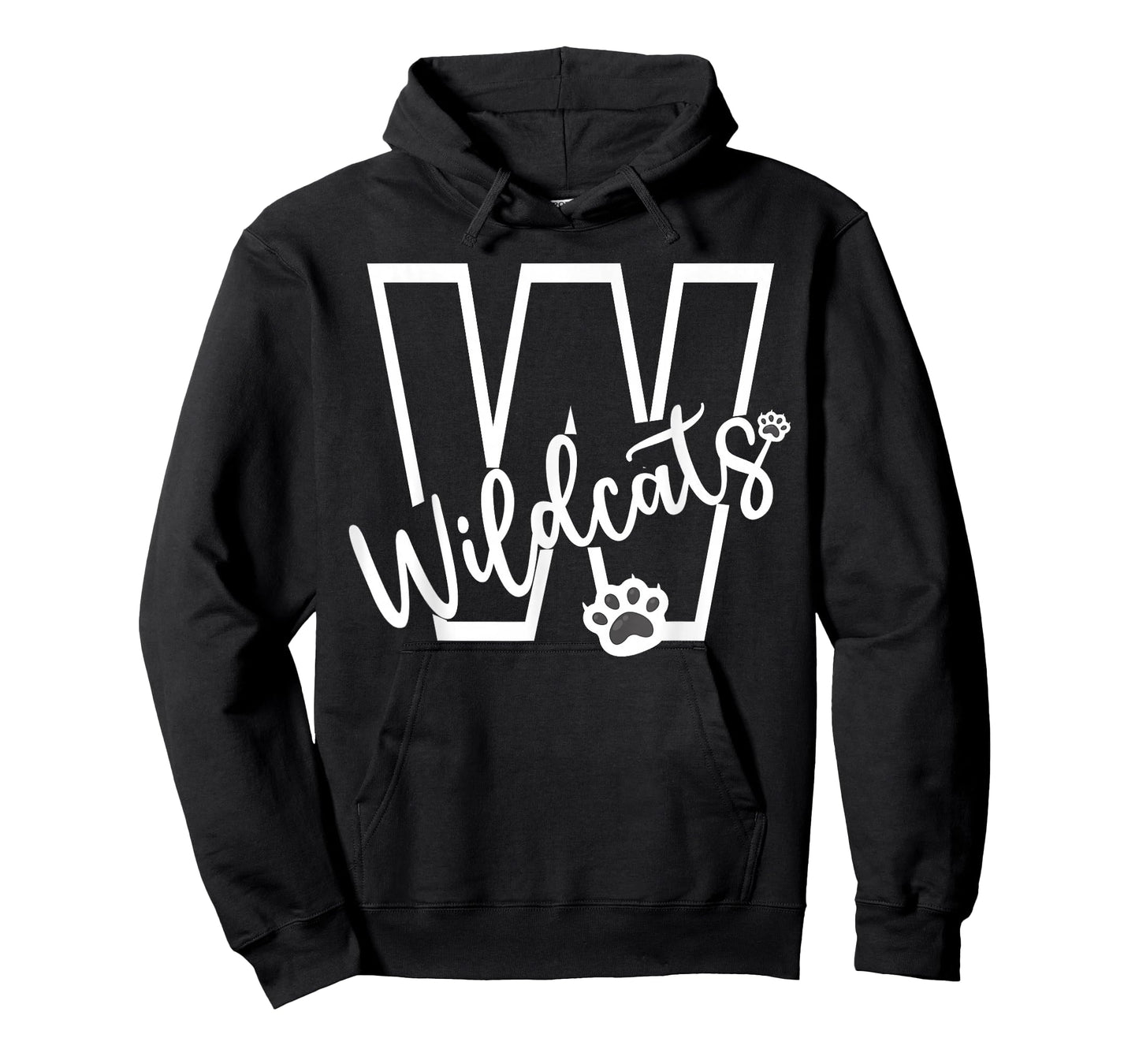 Wildcats School Sports Fan Team Spirit Football Baseball T-Shirt