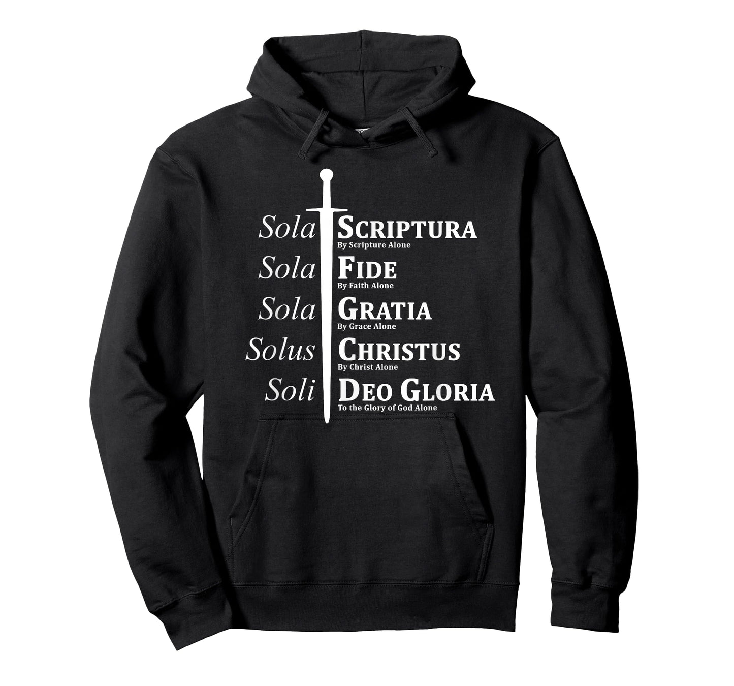Five Solas Reformed Christian T-Shirt