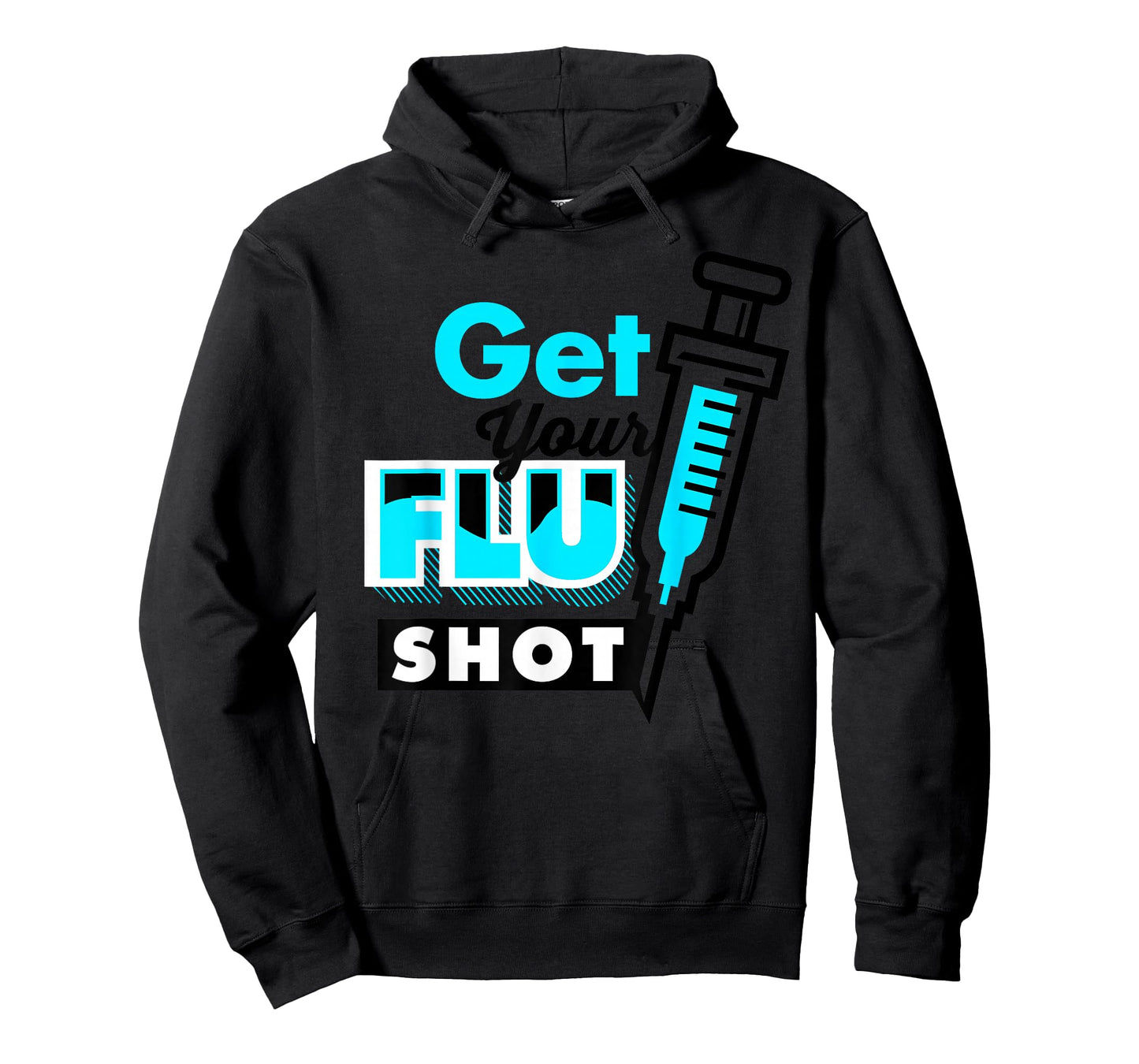 Cute Get Your Flu Shot | Funny Caregiver Immunization Gift T-Shirt