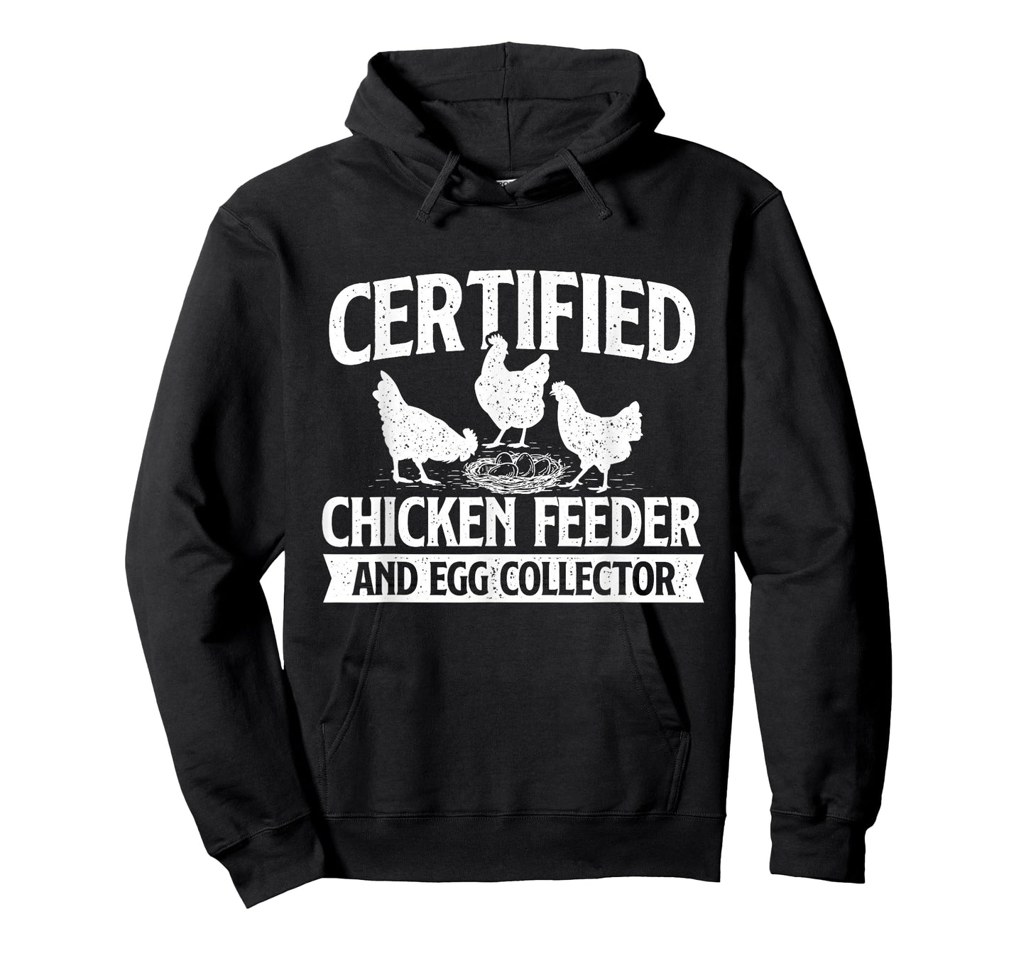 Certified Chicken Feeder and Egg Collector - Chicken Farm T-Shirt