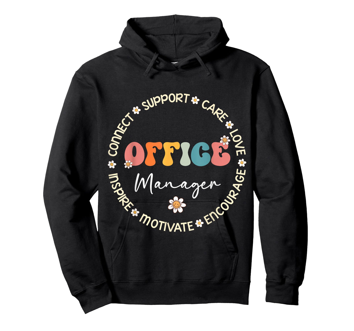 Cute Office Manager Squad Appreciation Week Back to School T-Shirt