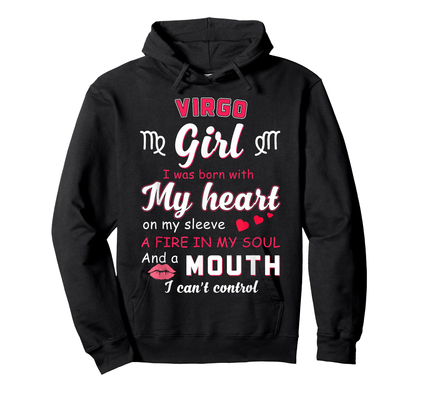 Virgo Girl Funny Quote with Zodiac Sign Birthday Idea T-Shirt