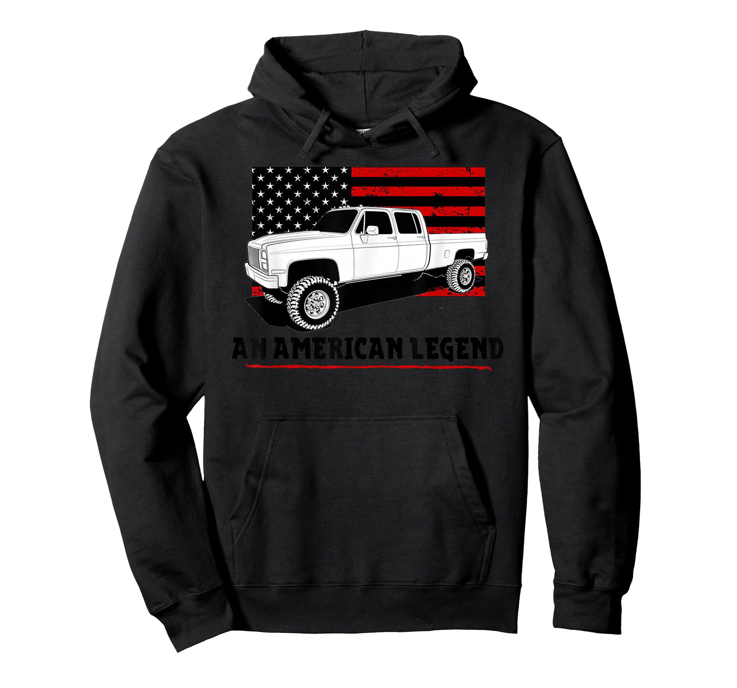 Lifted Square Body Truck American Muscle Shirt 4x4 T-Shirt