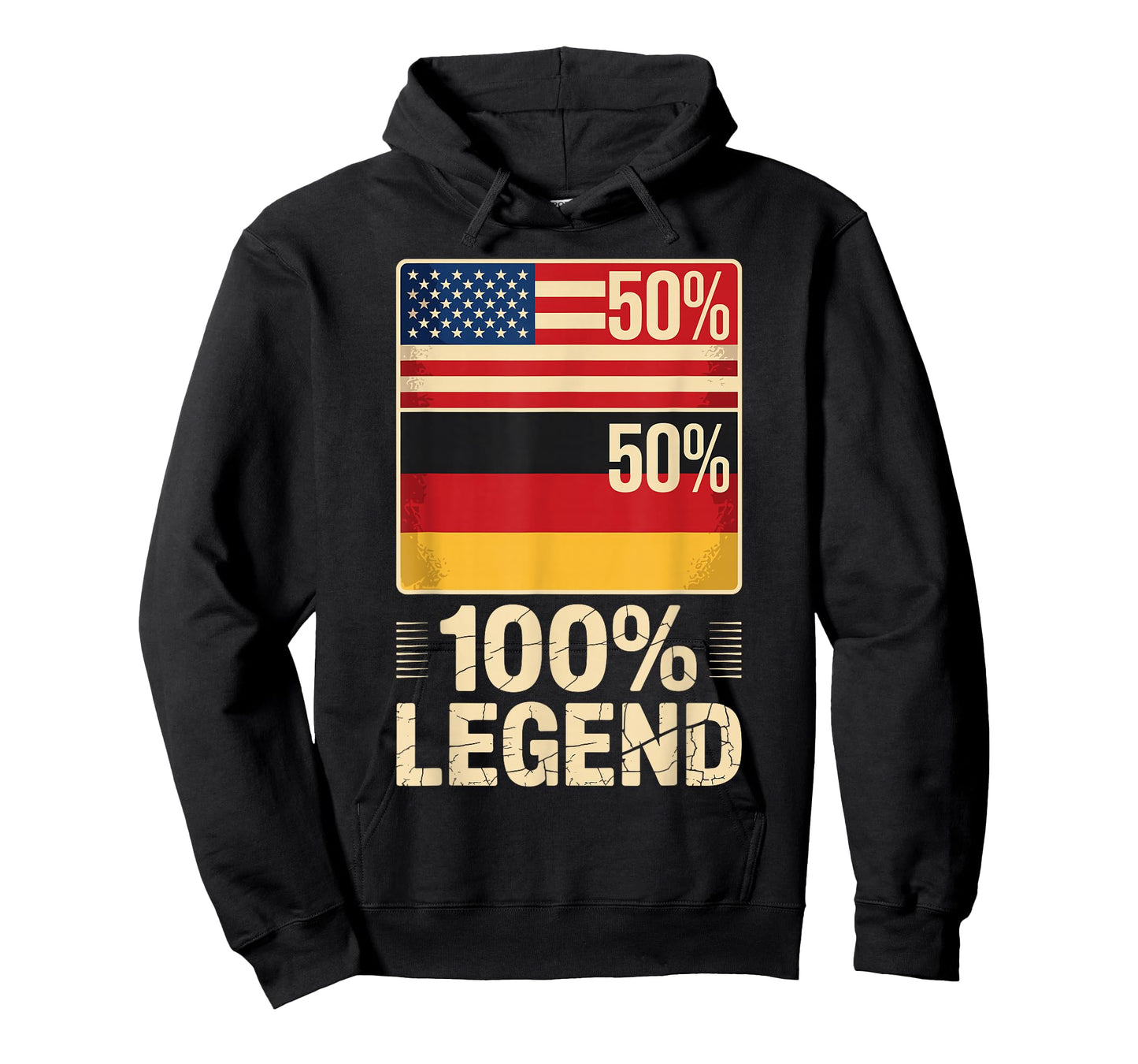 American German USA Germany America 100% Legend T-Shirt