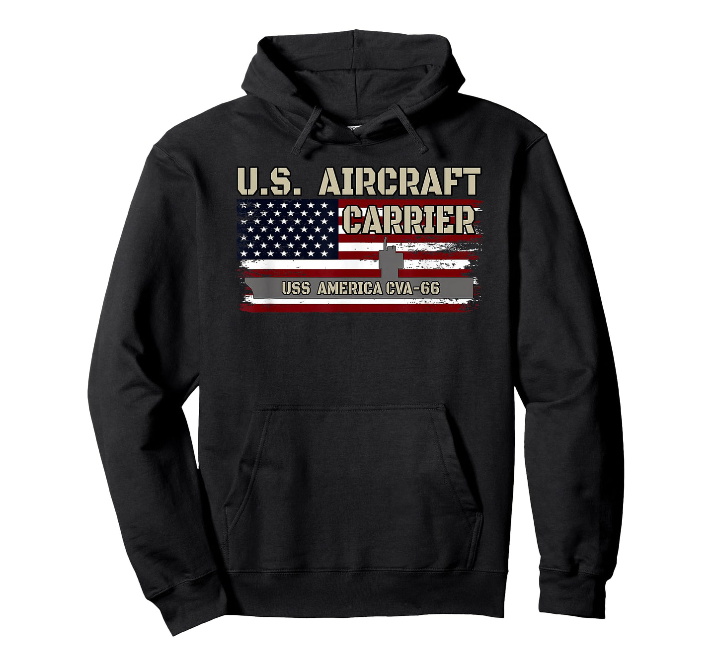 USS America CVA-66 Aircraft Carrier Veterans Day Fathers Day T-Shirt