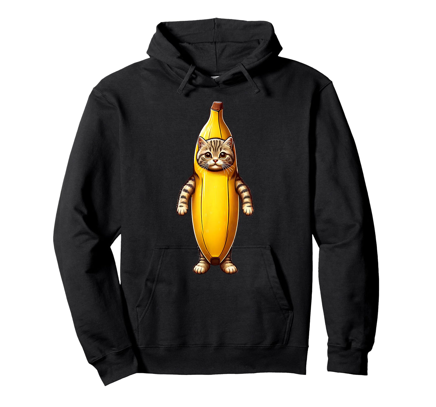 Happy Banana Cat Funny Cute Kitten Lovers T-Shirt