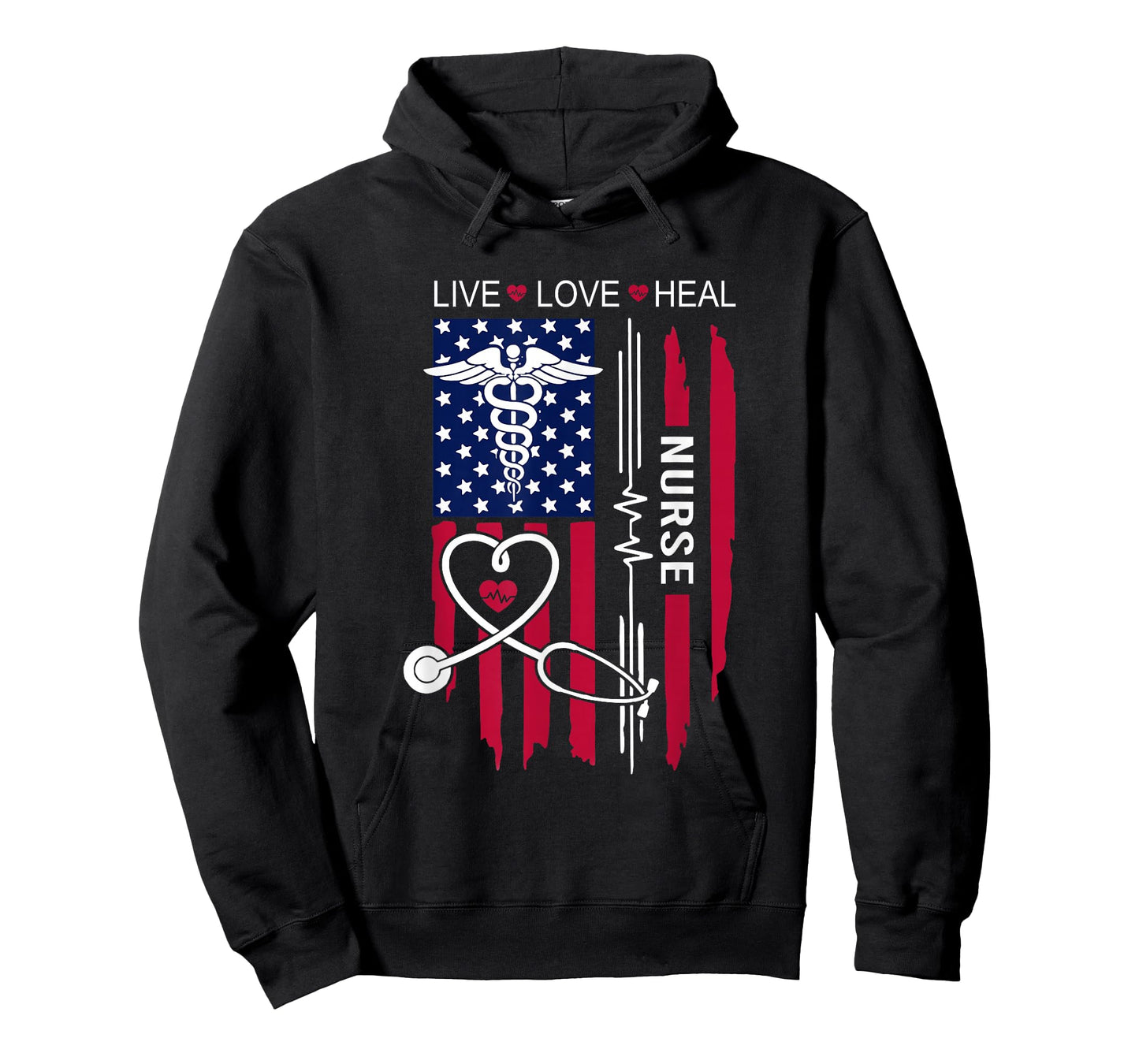 American Flag Nurse Day Gifts, Week Gift Nurse, Nurse's Day T-Shirt