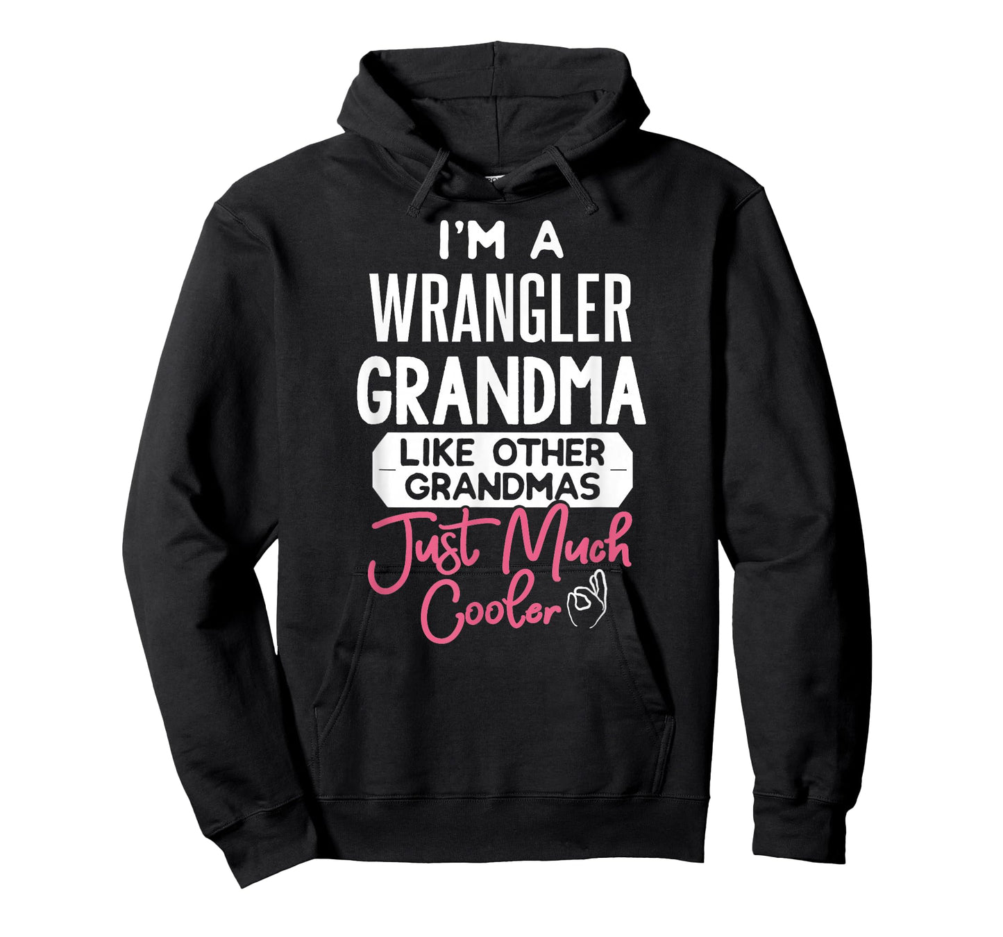 Cool Mothers Day T-Shirt Wrangler Grandma T-Shirt