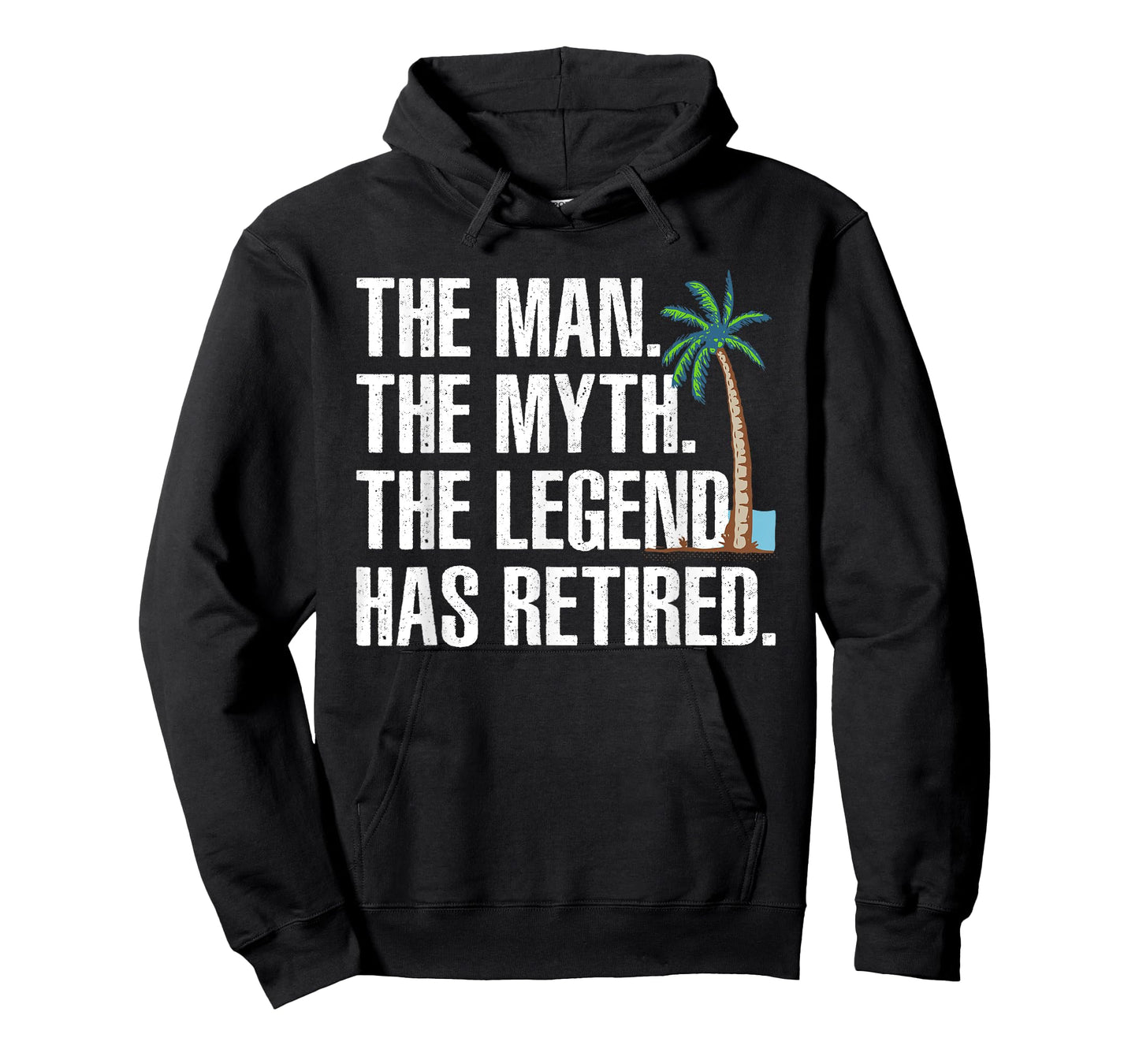 Cool Retirement For Men Grandpa Dad Retired Man Myth Legend T-Shirt