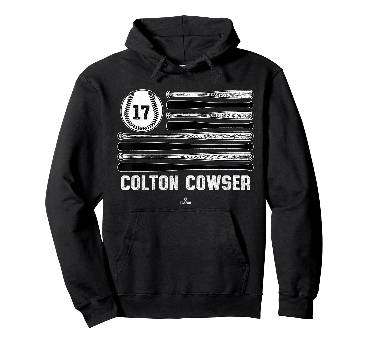 Baseball American Flag Colton Cowser Baltimore Baseball T-Shirt