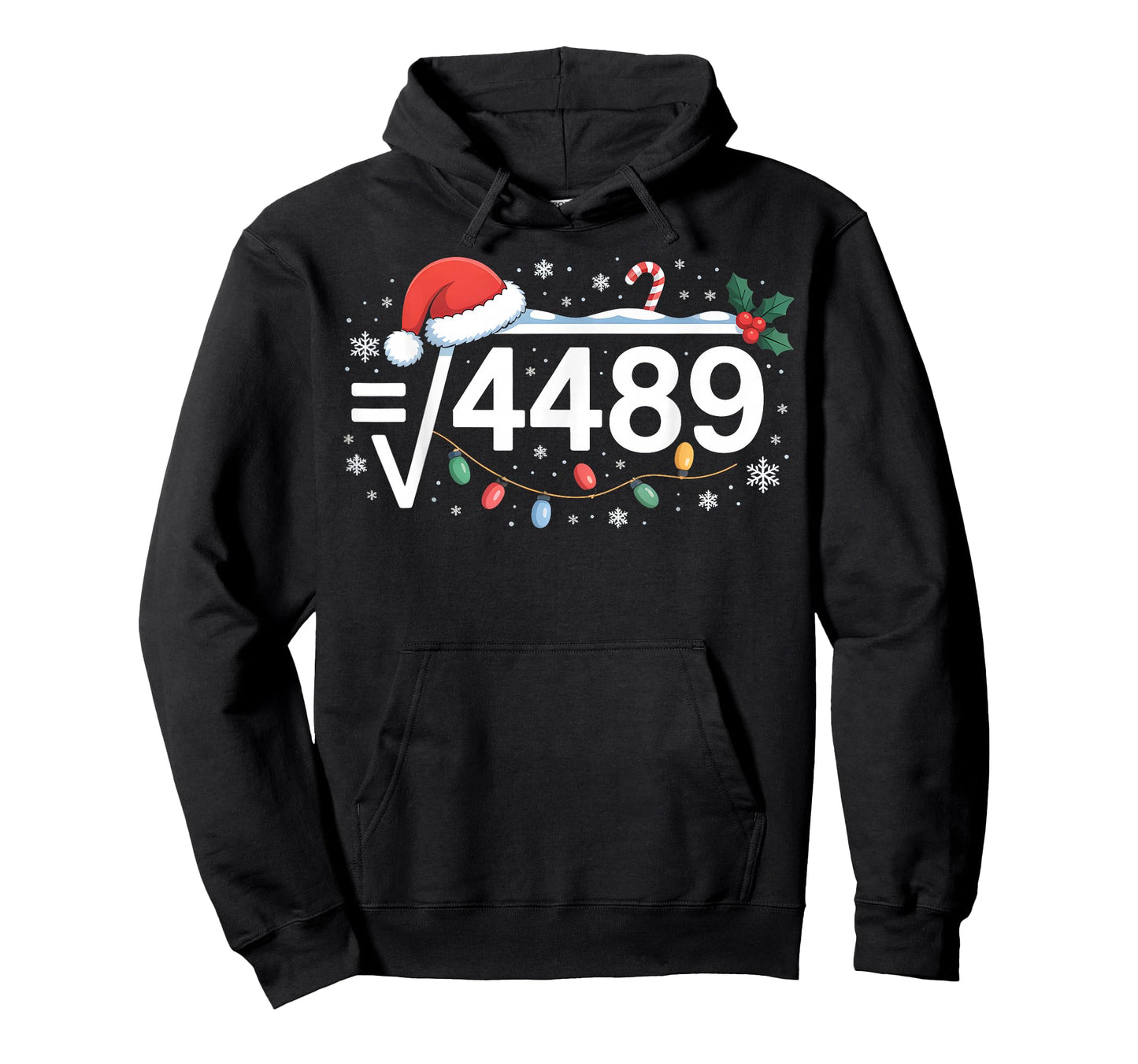 Square Root 4489 Funny 67 Meme Math Teacher 6 7 Christmas T-Shirt