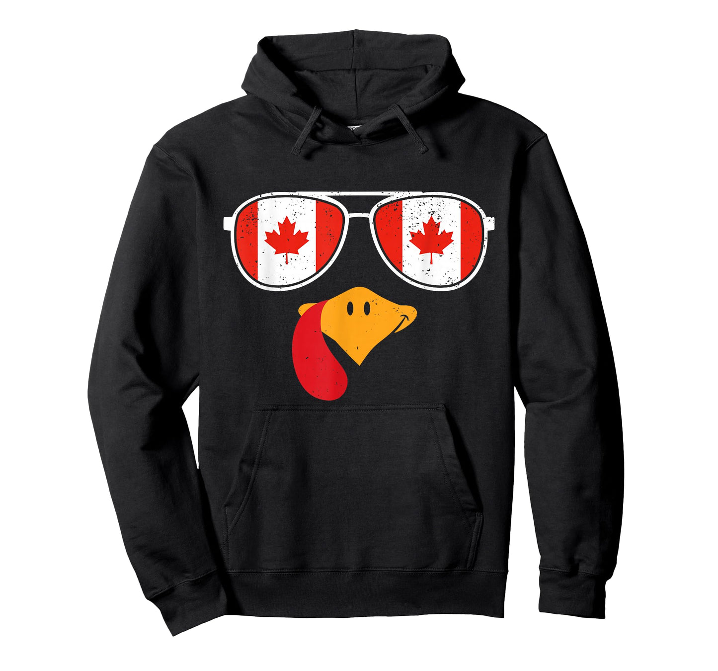 Canadian Turkey Funny Canada Thanksgiving Canadian Kids T-Shirt