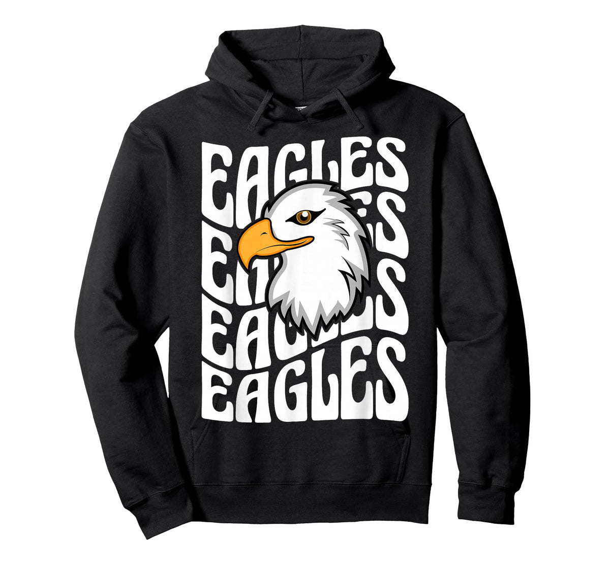 Eagles School Sports Fan Team Spirit Teacher Parent Student T-Shirt