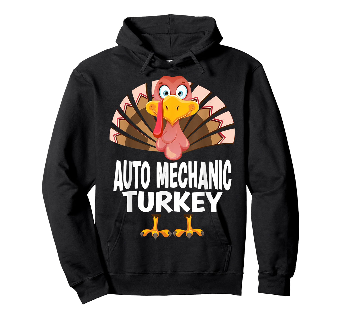 Thanksgiving Auto Mechanic Turkey Matching Pajama T-Shirt