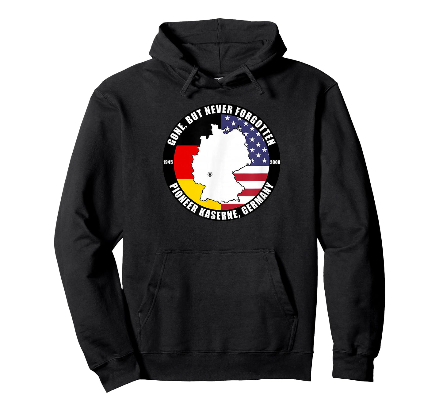Gone But Never Forgotten Pioneer Kaserne Germany Veteran T-Shirt