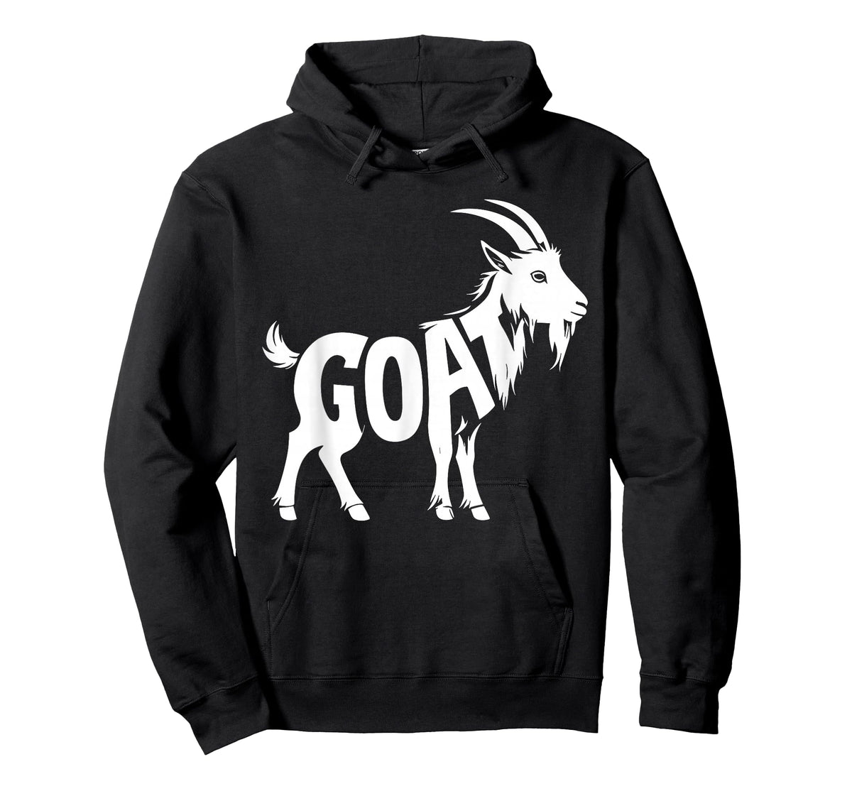 Silhouette Farm Animal Simple Graphic Funny Artistic Goat T-Shirt