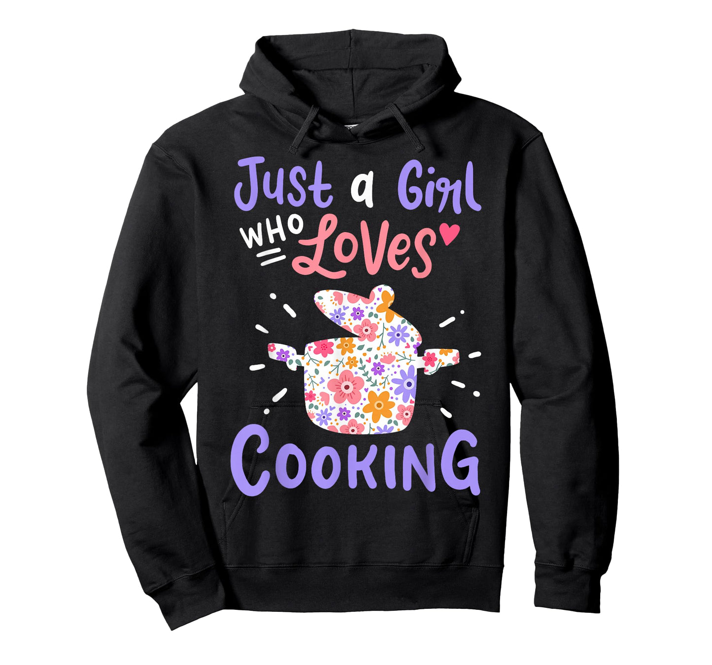 Cooking Just A Girl Who Loves Cooking Gift for Chef Cooks T-Shirt