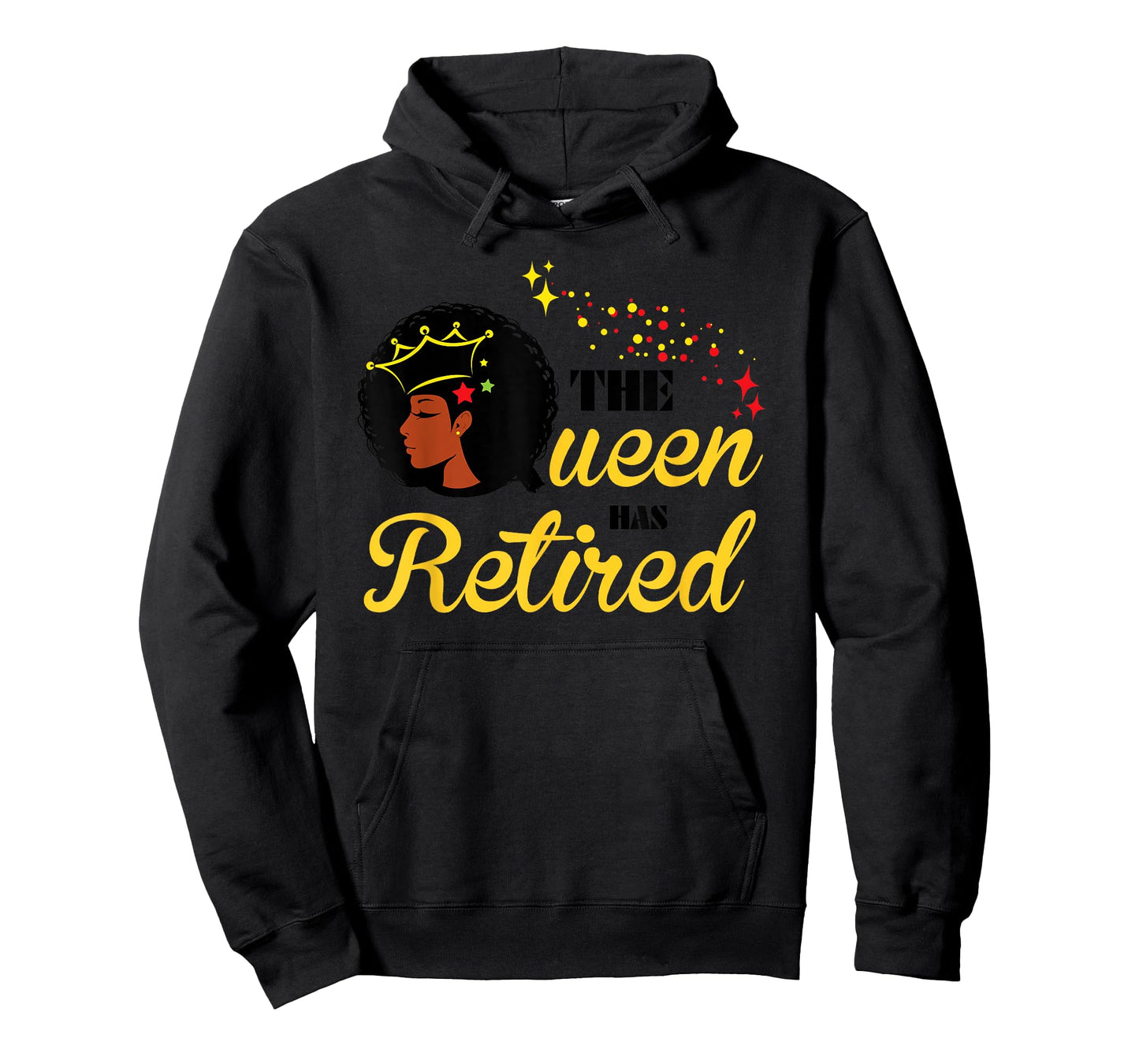 Cool Retirement Gift for Black Women The Queen Has Retired T-Shirt