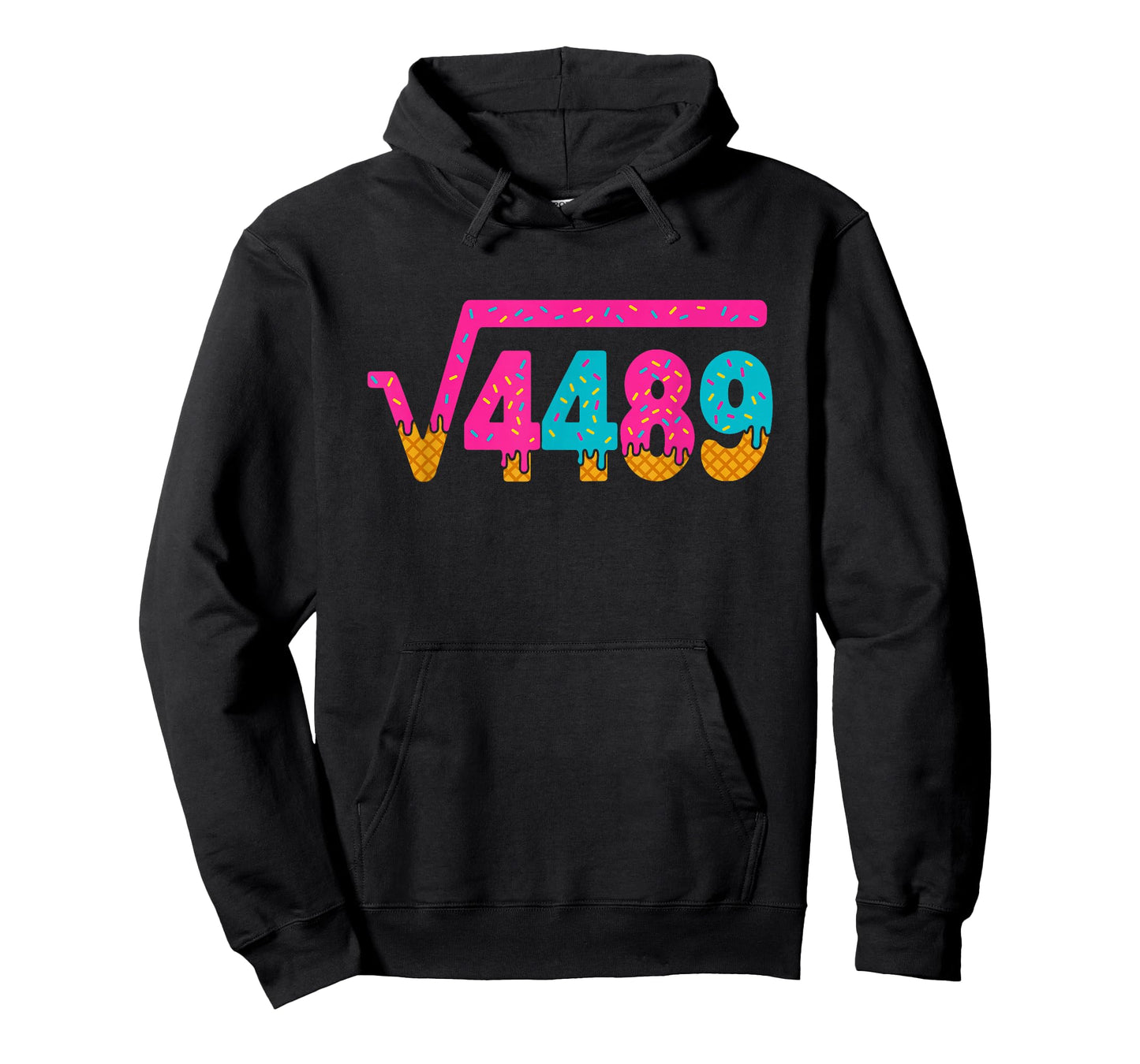 Square Root of 4489 Ice Cream Drip Meme Slang 67 6 7 6-7 T-Shirt