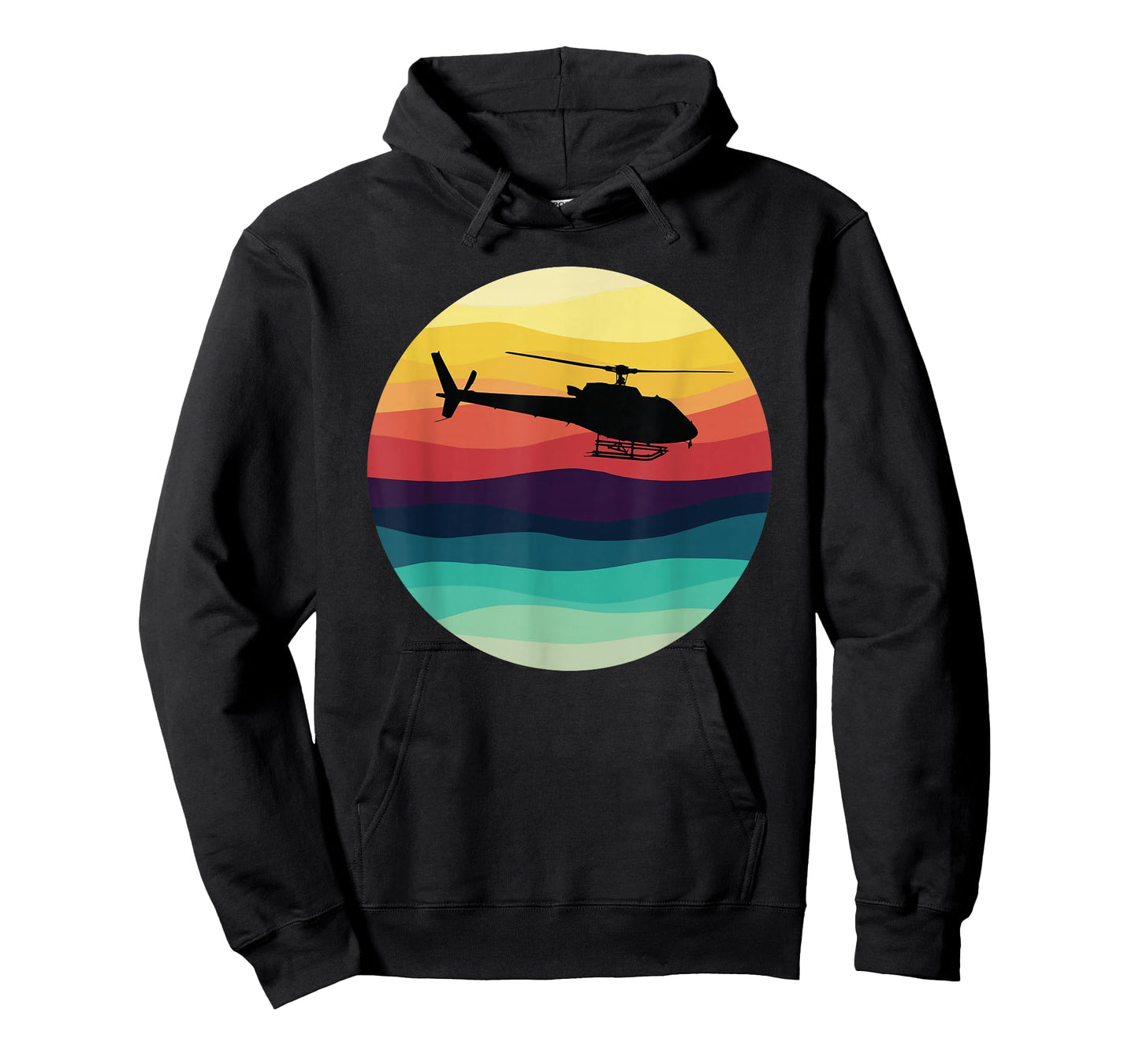 AS350 Helicopter Vintage Retro H125 Helicopter T-Shirt