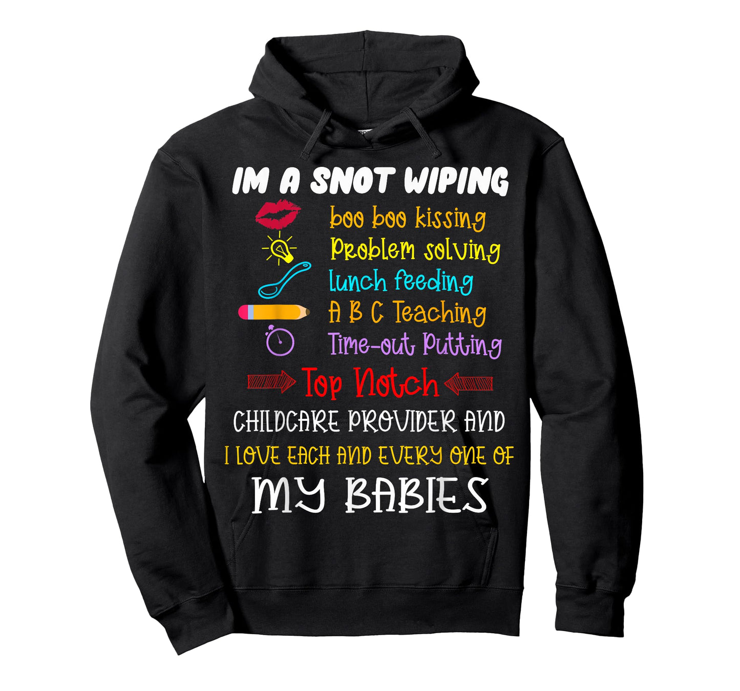 Childcare Provider Teachers Child Care Daycare Provider T-Shirt Small