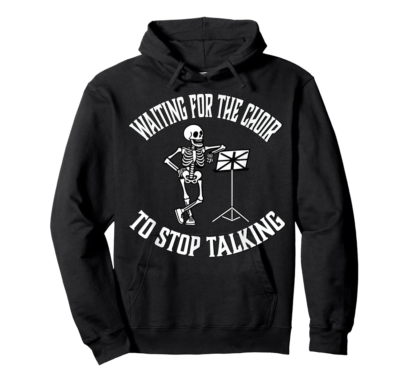 Choir Director Gift Members Funny TShirt Halloween Skeleton T-Shirt