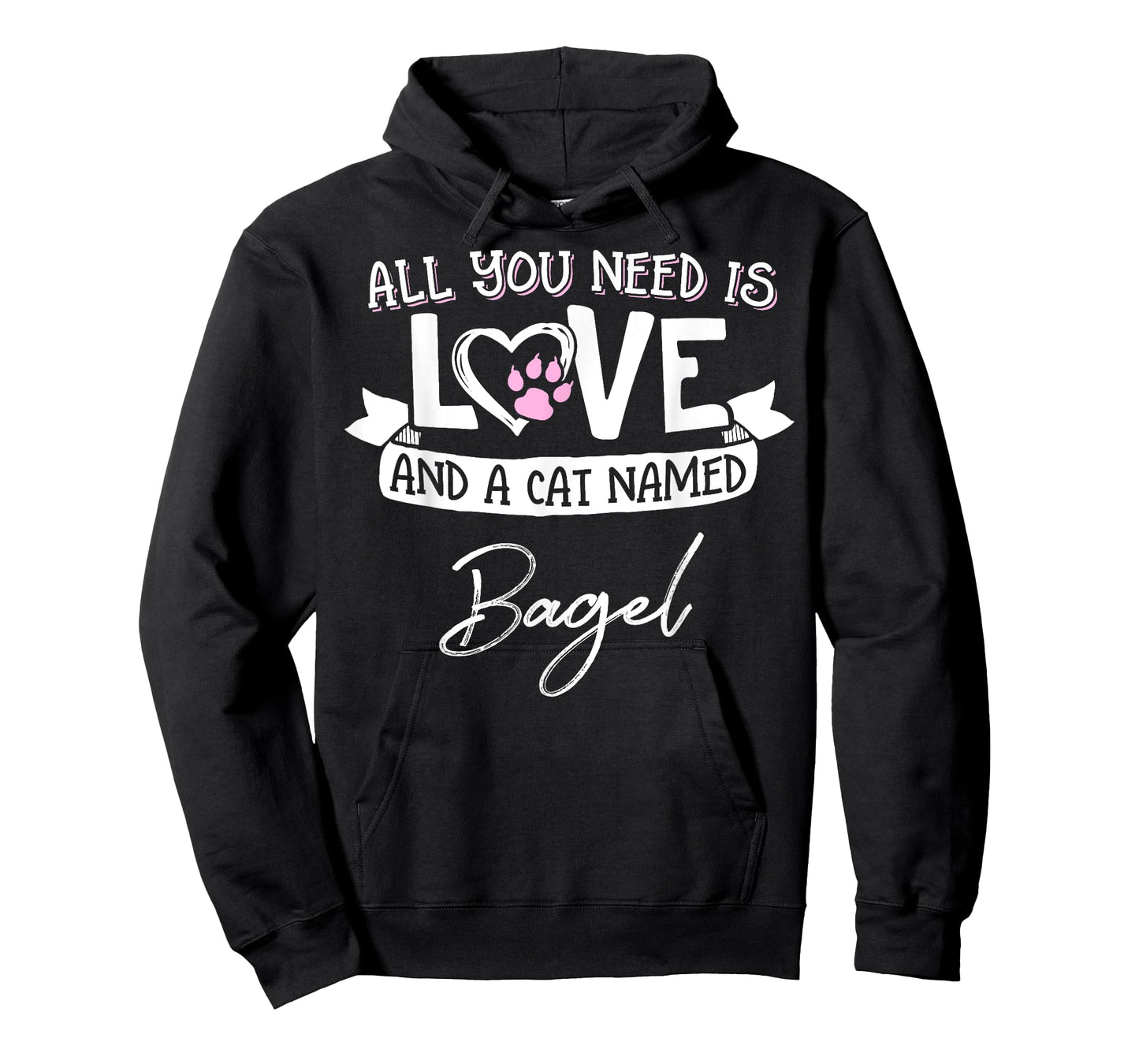 Cute Cat Named Bagel Shirt for Women and Girls T-Shirt