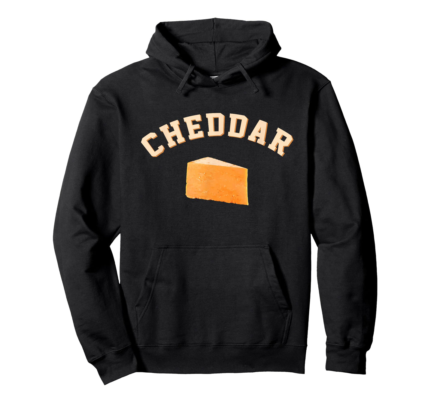 Cheddar Cheese Funny College Team Mascot English Word T-Shirt