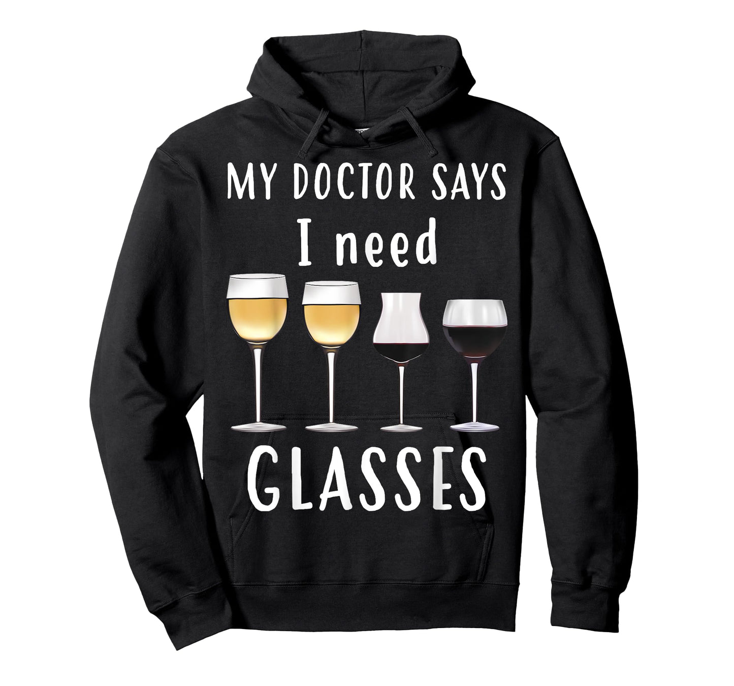 Cool Unique My Doctor Says I Need Glasses Shirt Gift T-Shirt