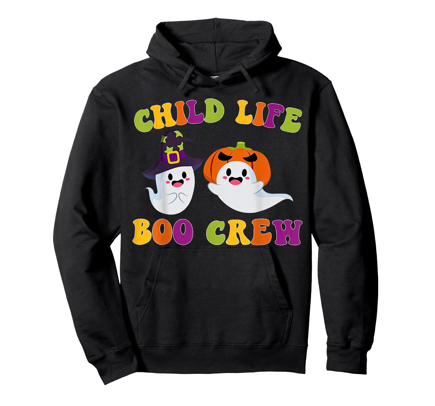 Child Life Boo Crew Ghost Halloween Child Life Specialist T-Shirt