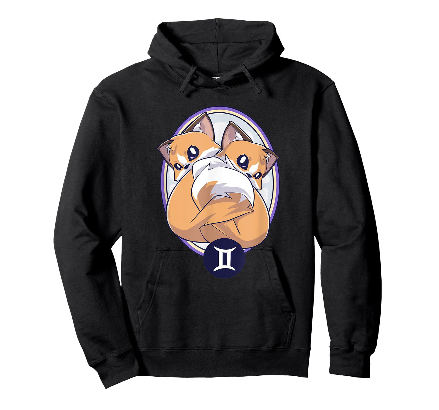 Mystical Zodiac Fox: The Gemini T-Shirt
