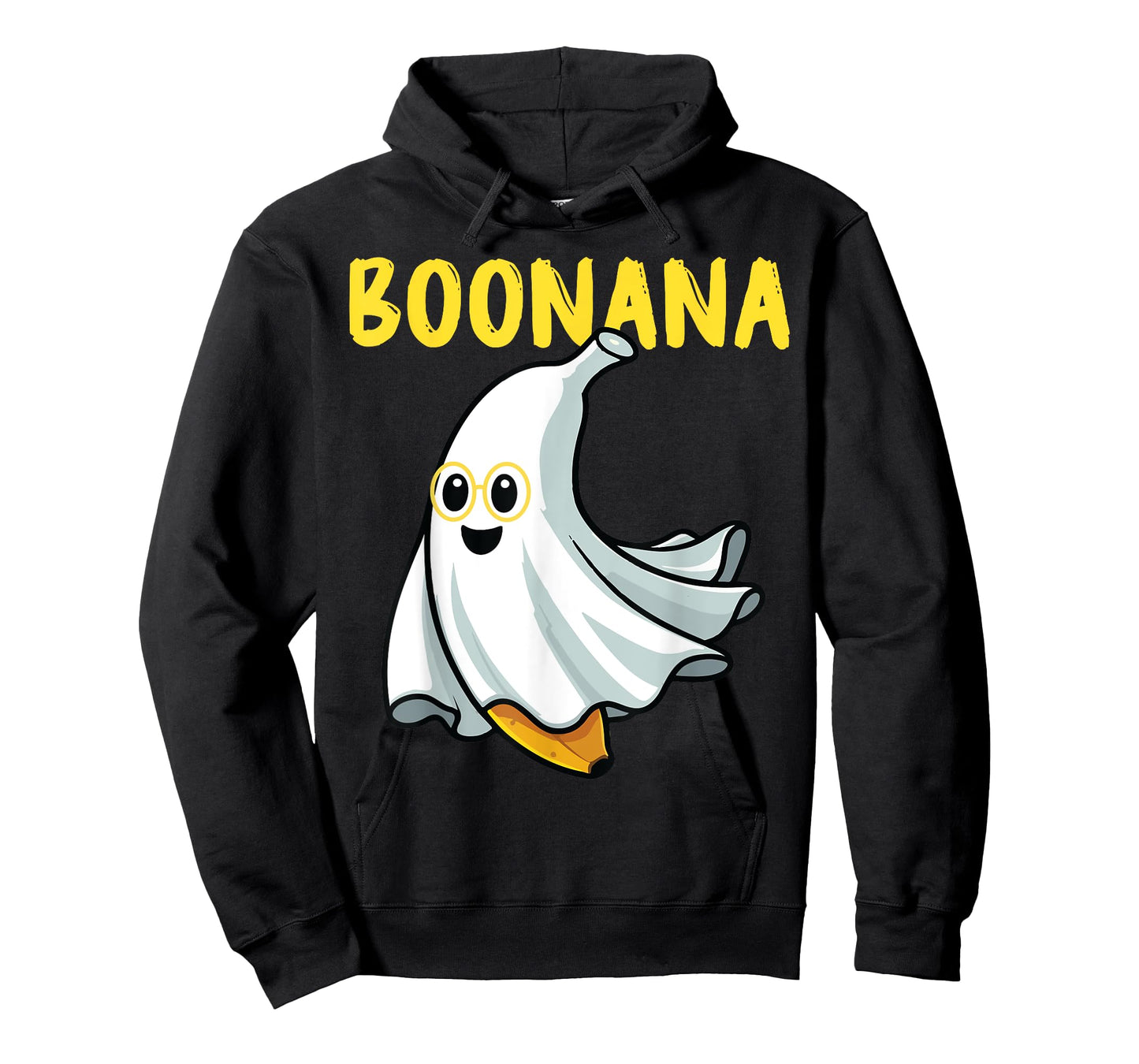 Cute Boonana Ghost Funny Banana Halloween Men Women Kids T-Shirt