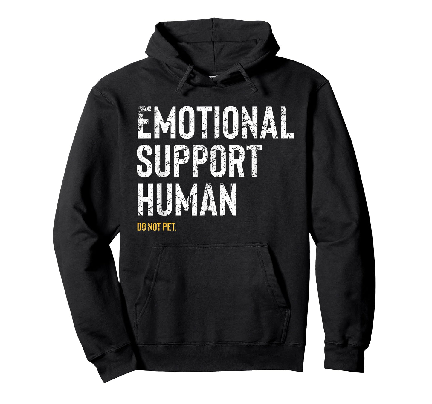 Emotional Support Human Sweatshirt Women Men Funny Pet Owner T-Shirt