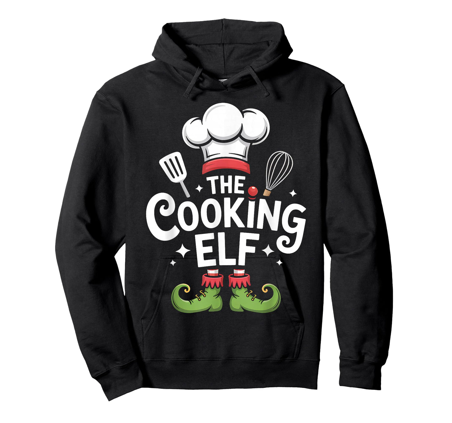 Cooking Elf Matching Family Group Christmas Party Pyjamas T-Shirt