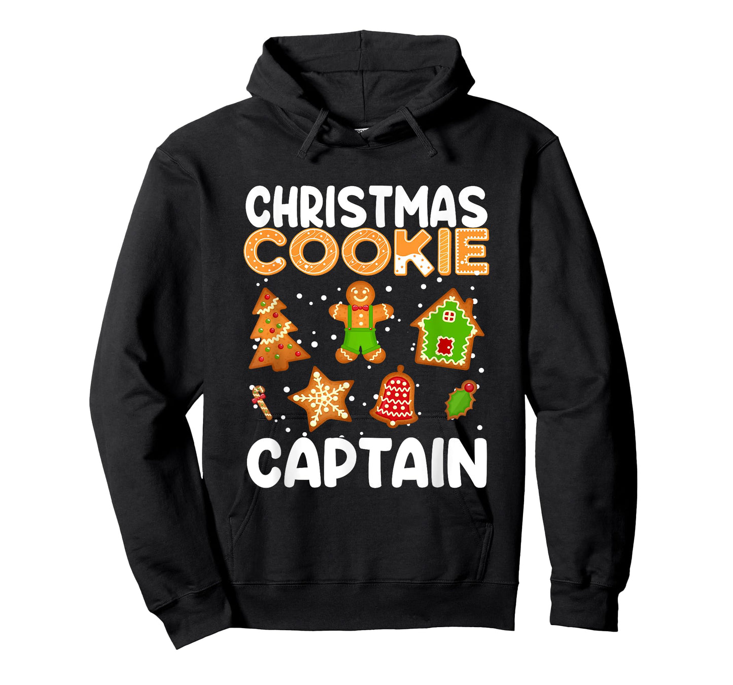 Cookie Baking Team Captain Gingerbread Christmas Matching T-Shirt