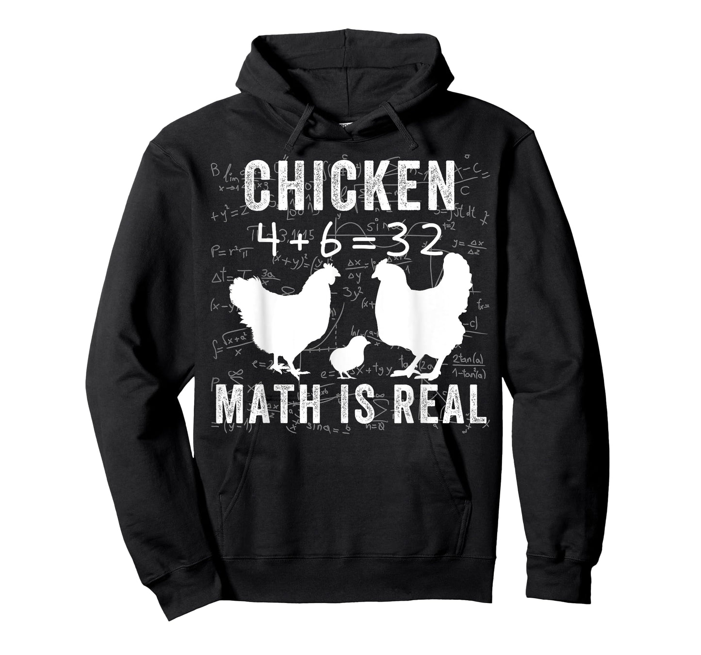 Chicken Math is Real, Chicken Lover Funny Chicken Math Meme T-Shirt