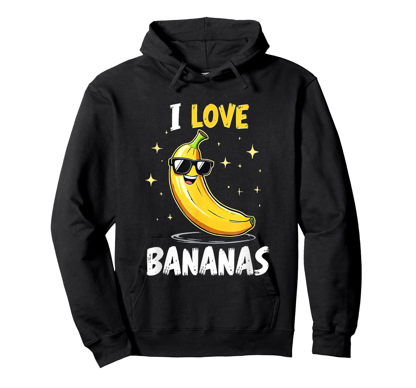 I Love Bananas, Fruit Lover & Funny Banana T-Shirt
