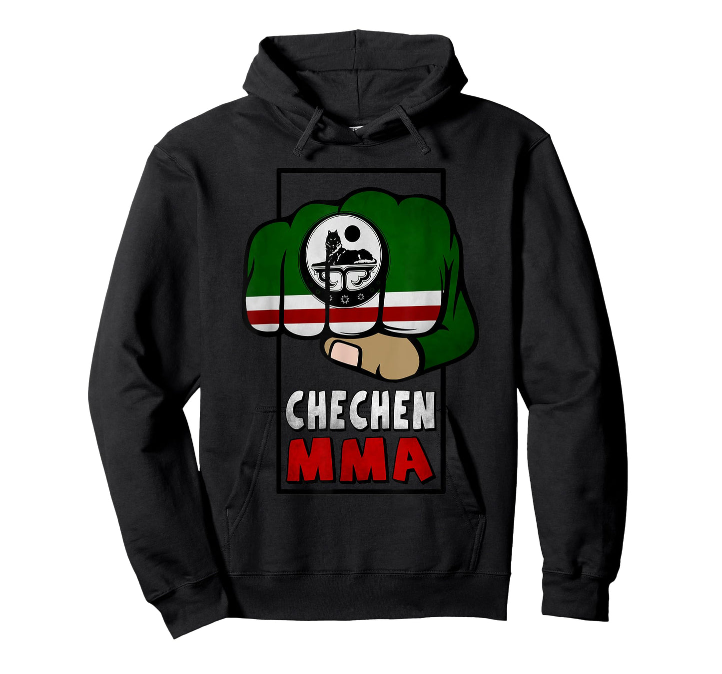 Chechen Fighter, Chechnya Flag, Chechnya Men, Chechen MMA T-Shirt