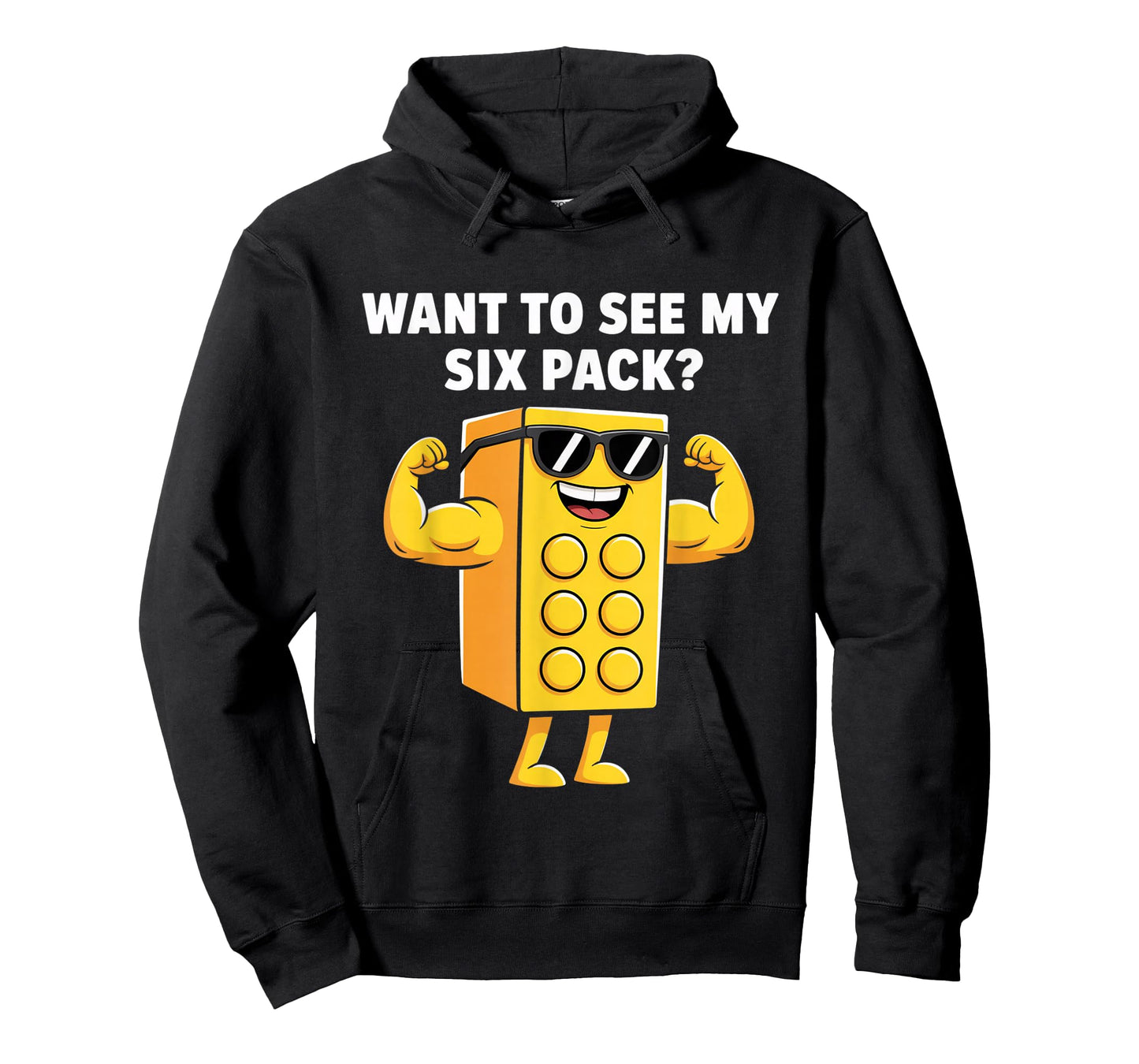 Want to See My Six Pack Funny Bricks Lover Master Builder T-Shirt
