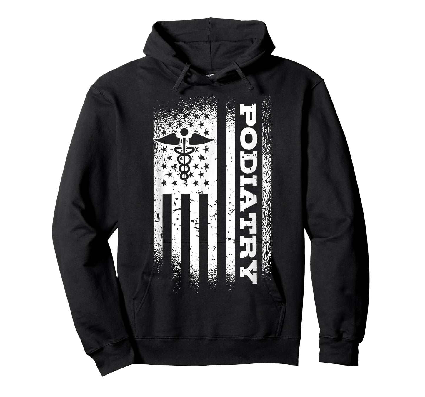 Podiatry American Flag Foot Doctor Patriotic Podiatrist T-Shirt